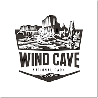 National Park Wind Cave South Dakota Posters and Art